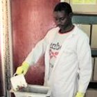 A Rwandan researcher