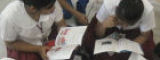 Schoolchildren reading