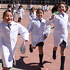 Escolares en Talcahuano, Chile