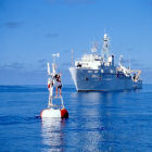 Ocean-climate buoy in the tropical Pacific