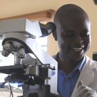 A young scientist in Africa