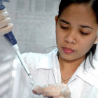 A scientist in the laboratory