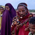 Man using mobile phone