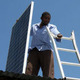 Installing solar panels in Africa