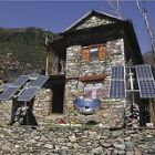 Off-grid solar panels in Nepal