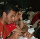 Students at Cairo University, Egypt