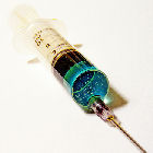 A syringe