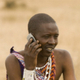 A Tanzanian man on mobile
