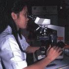 The best test for malaria requires microscopes and trained technicians