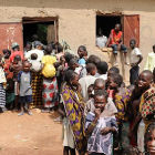 Queue for vaccines