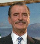 El presidente de México, Vicente Fox