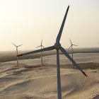 Wind farm in Rio de Fogo, Brazil