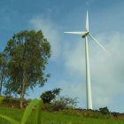 A wind turbine