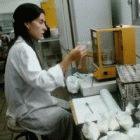 Woman in lab in Uruguay