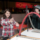 Young girl in Exploratorium, San Francisco