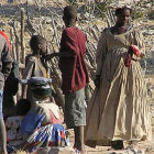 Villagers in Africa