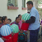 campaign woth lay people for using floculants in the water