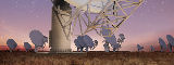 Radio satellite array - SKA Africa