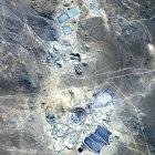 Satellite image of Escondida Mine, Chile