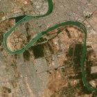 Aerial view of Baghdad, 2005