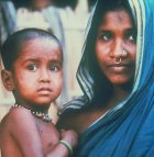 Bangladeshi mother and child Bangladeshi mother and child