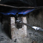 A biogas stove