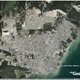 Google Earth satellite image of Chetumal
