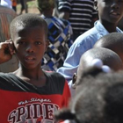 Niños haitianos