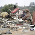 Destruction caused by the Chilean earthquake
