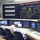 Workers at a nuclear reactor in China