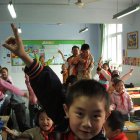 Chinese school children