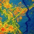 Streets and buildings absorb more heat than rural areas.