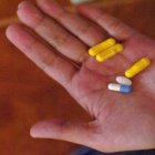Holding HIV drugs
