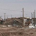 Earthquake damaged buildings in Bam, Iran