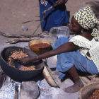 Food preparation in Senegal