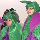 Greenpeace campaigners against GM eggplant
