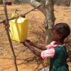 Tippy-tap hand washing