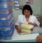 A health researcher in Peru