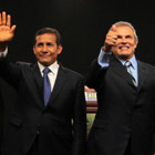 Ollanta Humala y Luis Castañeda