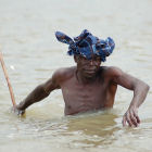 A fisherman in Kenya