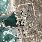 An aerial view of South Africa's Koeberg nuclear power station