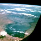 Lake Chad from space