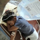 A patient with malaria