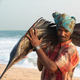 Fisherman with sailfish