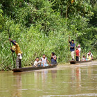 Indígenas mayangna en la reserva Bosawás