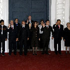 Presidentes de la región durante la XXXV Cumbre presidencial del Mercosur
