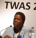 Naledi Pandor at TWAS meeting