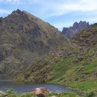 Melted glacier in Potato Park, Cusco, Peru