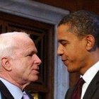 John McCain and Barack Obama