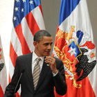 Presidente Barack Obama durante su visita a Chile